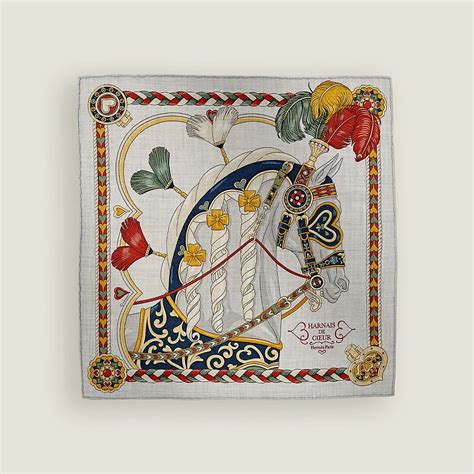 70130148511195 hermes|Harnais de Coeur scarf 45 .